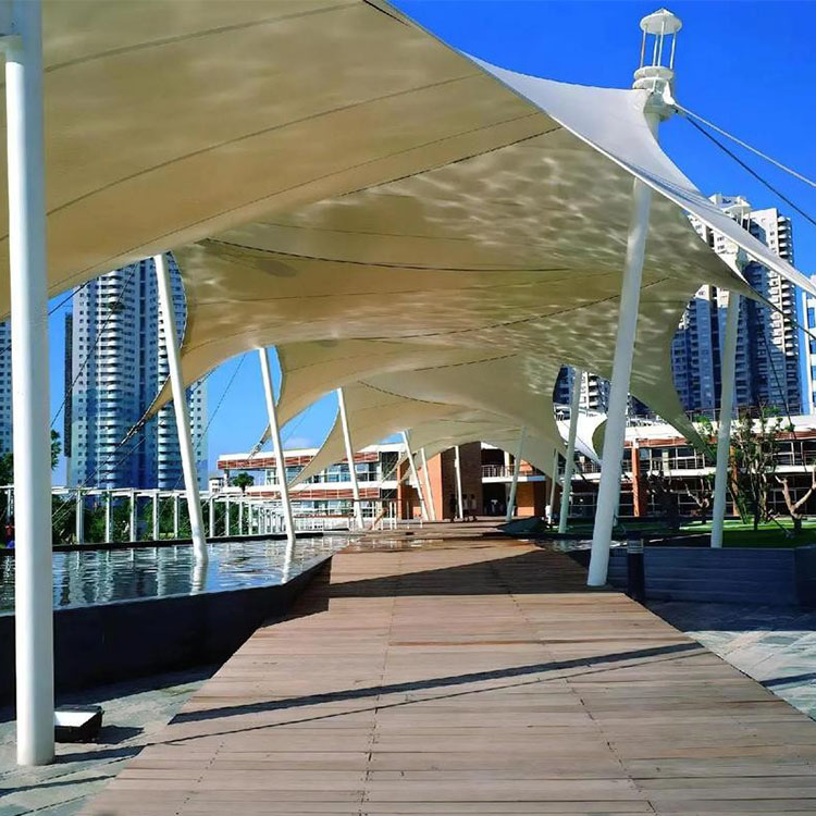 宁远县膜结构景观棚